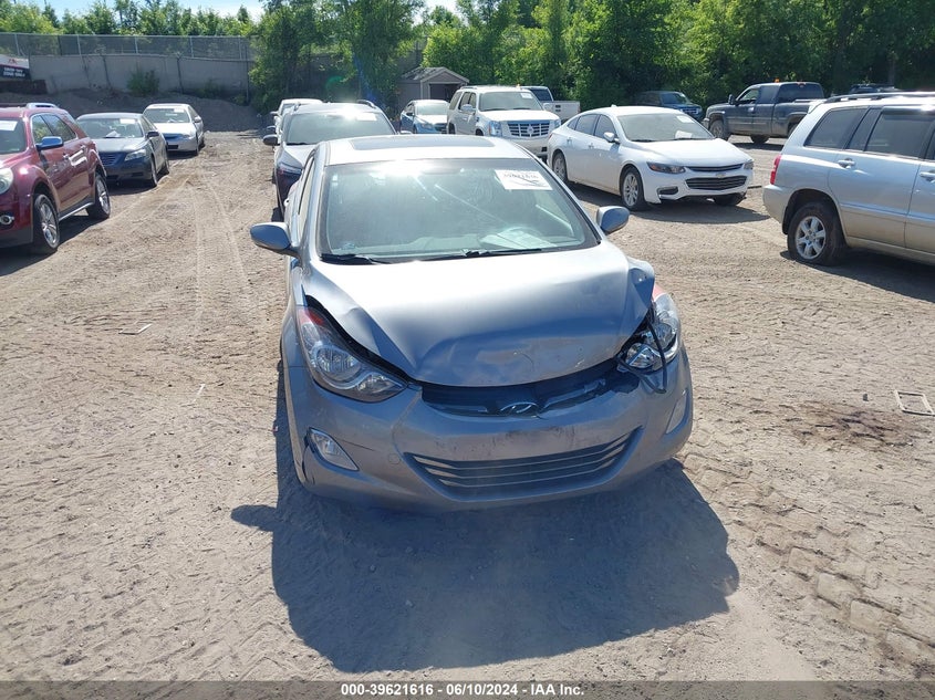 2012 Hyundai Elantra Limited (Ulsan Plant) VIN: KMHDH4AE8CU313141 Lot: 39621616