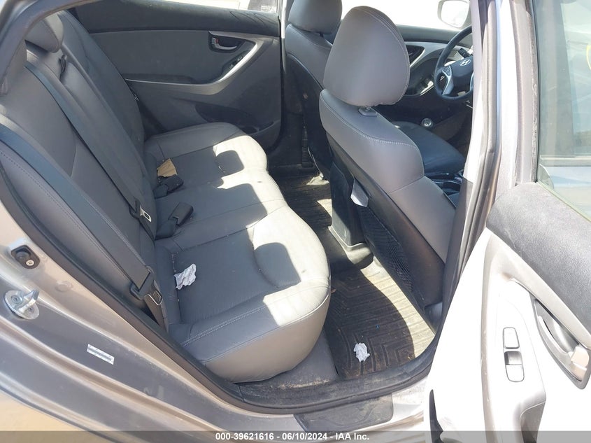 2012 Hyundai Elantra Limited (Ulsan Plant) VIN: KMHDH4AE8CU313141 Lot: 39621616