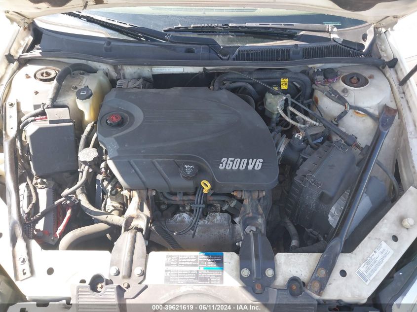 2008 Chevrolet Impala Lt VIN: 2G1WT58K689181152 Lot: 39621619