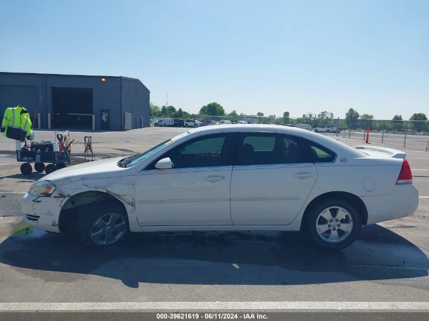 2008 Chevrolet Impala Lt VIN: 2G1WT58K689181152 Lot: 39621619