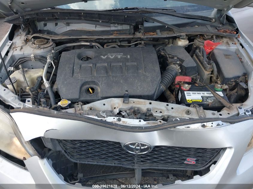 2010 Toyota Corolla S VIN: 2T1BU4EE7AC503069 Lot: 39621628