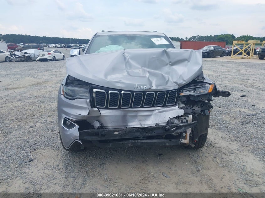 2017 Jeep Grand Cherokee Limited 4X2 VIN: 1C4RJEBG7HC765891 Lot: 39621631