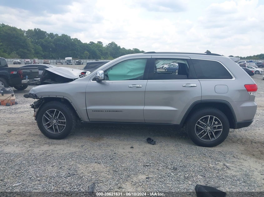 2017 Jeep Grand Cherokee Limited 4X2 VIN: 1C4RJEBG7HC765891 Lot: 39621631