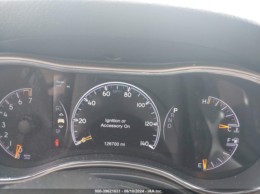 2017 Jeep Grand Cherokee Limited 4X2 VIN: 1C4RJEBG7HC765891 Lot: 39621631