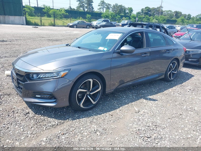 VIN 1HGCV1F3XKA131067 2019 HONDA ACCORD SPORT