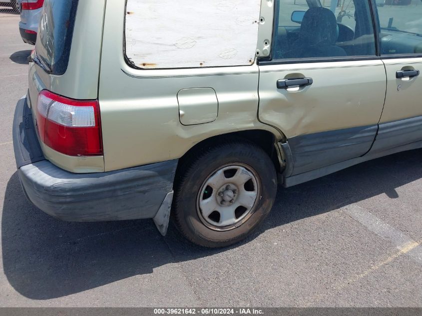 2001 Subaru Forester L VIN: JF1SF63521H708342 Lot: 39621642