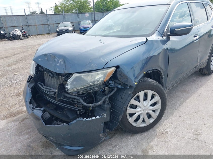 2014 Nissan Rogue S VIN: 5N1AT2MK5EC824984 Lot: 39621649