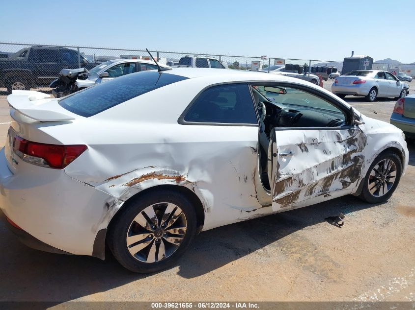 2013 Kia Forte Koup Ex VIN: KNAFU6A20D5668257 Lot: 39621655