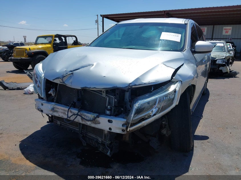 2014 Nissan Pathfinder S VIN: 5N1AR2MN0EC696789 Lot: 39621660