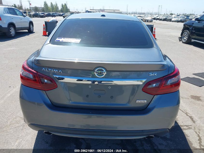 2018 Nissan Altima 2.5 Sr VIN: 1N4AL3AP0JC138765 Lot: 39621661