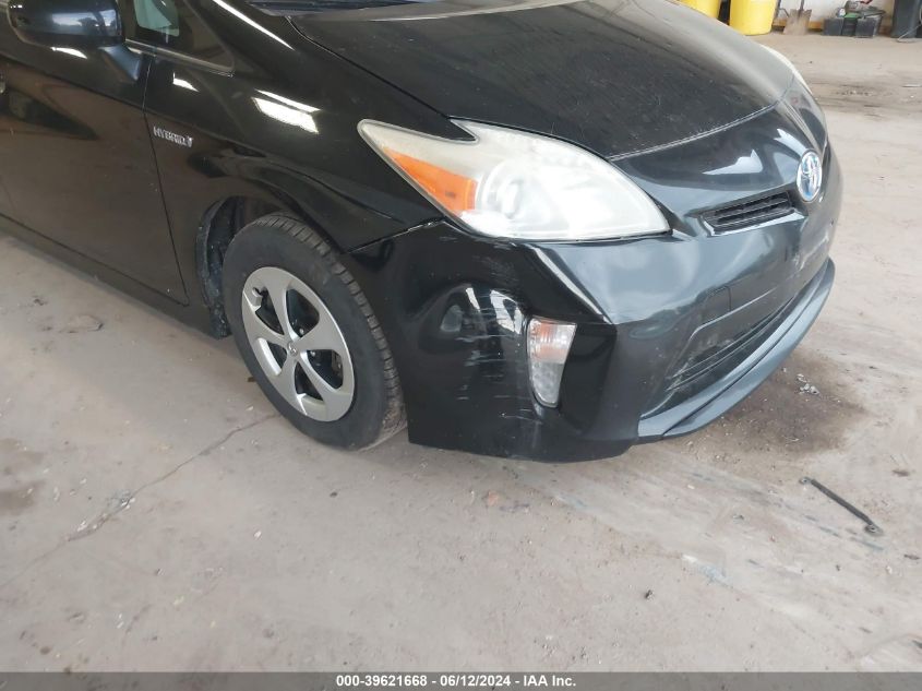 2013 Toyota Prius One/Two/Three/Four/Five/Persona VIN: JTDKN3DU1D5689595 Lot: 39621668