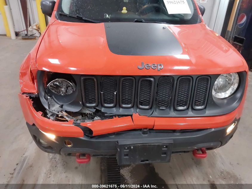 2015 Jeep Renegade Trailhawk VIN: ZACCJBCT0FPC00052 Lot: 39621675