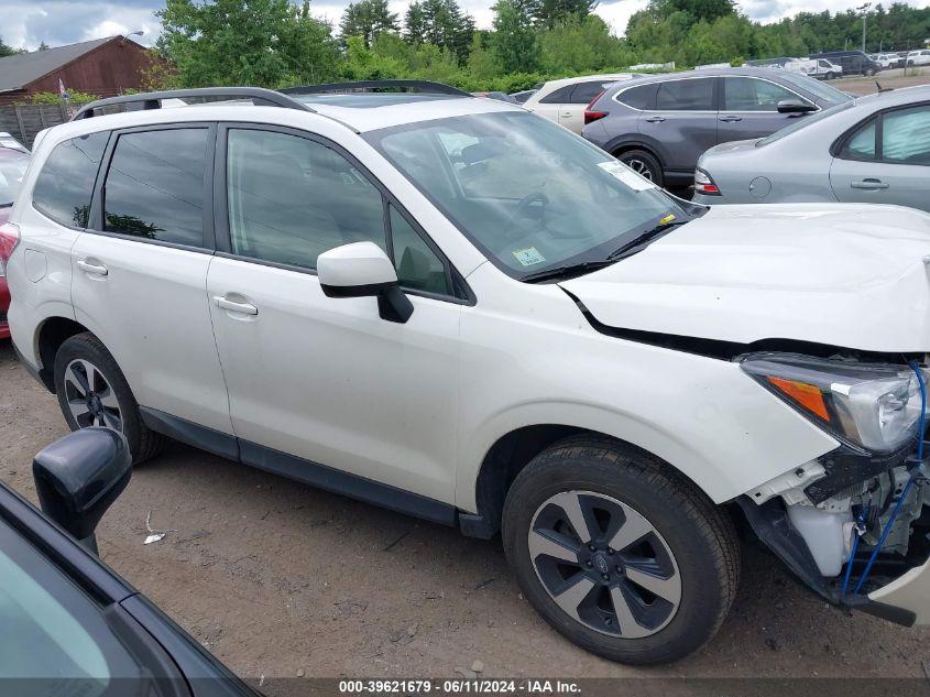 2017 Subaru Forester 2.5I Premium VIN: JF2SJAEC7HH806074 Lot: 39621679