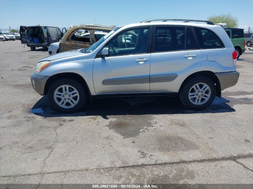 2001 Toyota Rav4 VIN: JTEGH20V810009962 Lot: 39621680