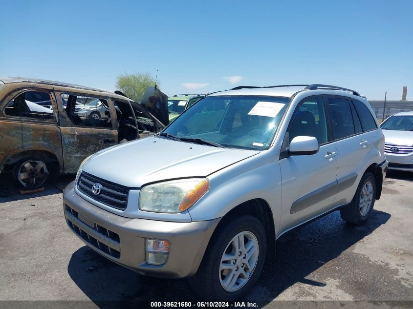 2001 Toyota Rav4 VIN: JTEGH20V810009962 Lot: 39621680