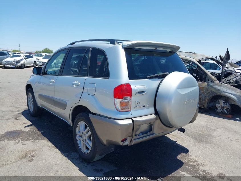2001 Toyota Rav4 VIN: JTEGH20V810009962 Lot: 39621680