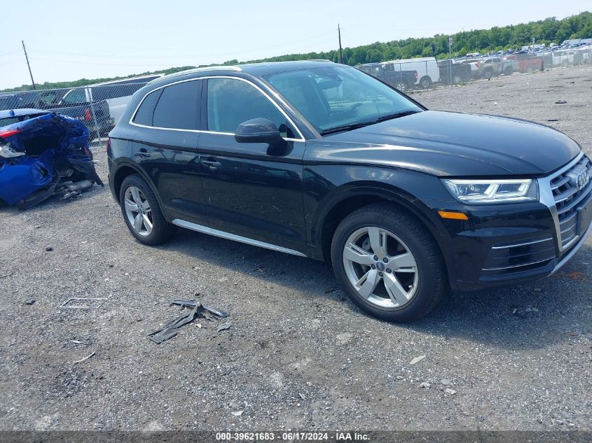 2018 Audi Q5 2.0T Premium/2.0T Tech Premium VIN: WA1BNAFY2J2088899 Lot: 39621683