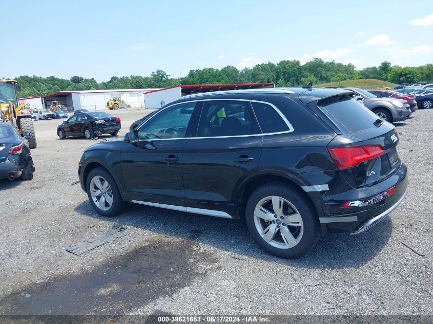 2018 Audi Q5 2.0T Premium/2.0T Tech Premium VIN: WA1BNAFY2J2088899 Lot: 39621683