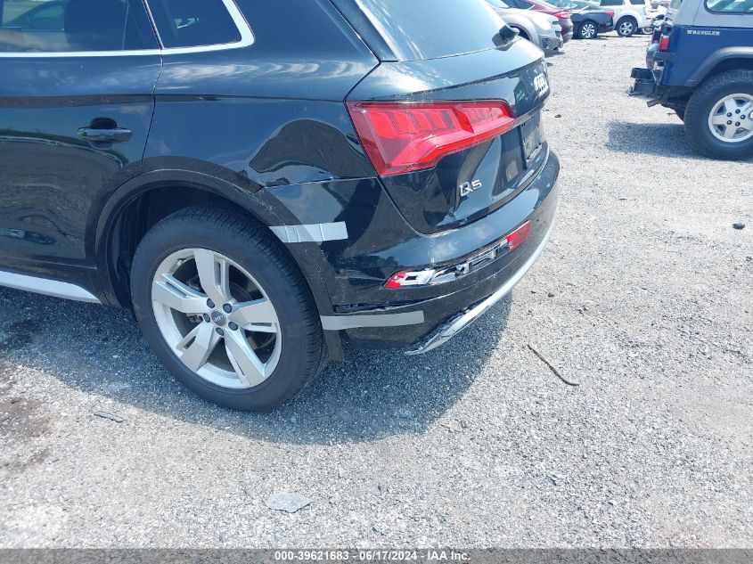 2018 Audi Q5 2.0T Premium/2.0T Tech Premium VIN: WA1BNAFY2J2088899 Lot: 39621683