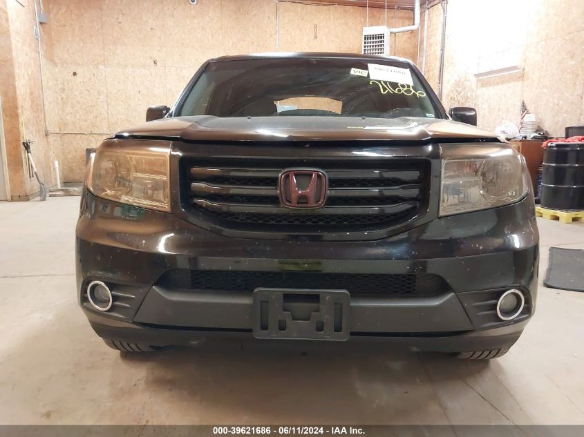 2012 Honda Pilot Ex-L VIN: 5FNYF4H55CB061794 Lot: 39621686