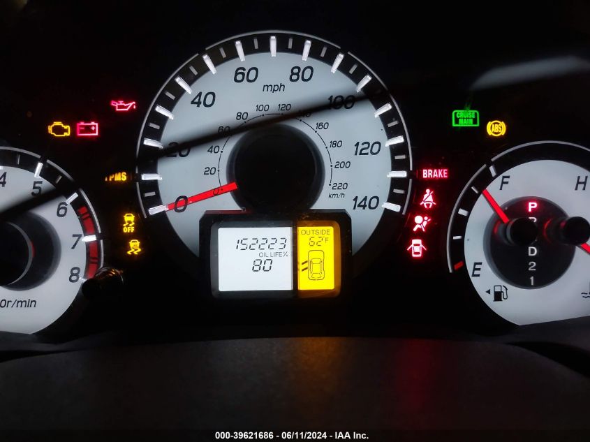 2012 Honda Pilot Ex-L VIN: 5FNYF4H55CB061794 Lot: 39621686