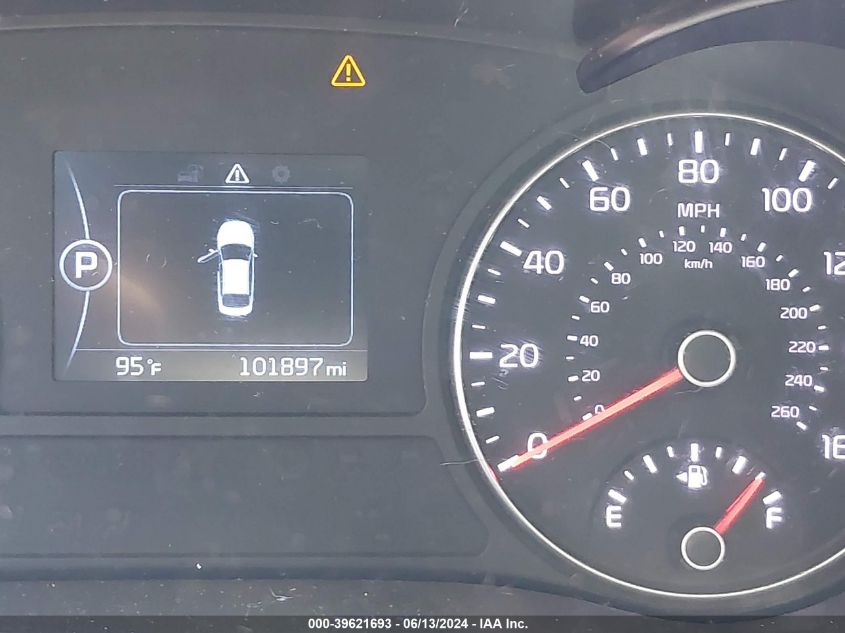 2016 Kia Optima Lx VIN: 5XXGT4L37GG025053 Lot: 39621693