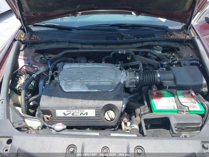 2011 Honda Accord 3.5 Ex-L VIN: 1HGCP3F88BA015593 Lot: 39621697