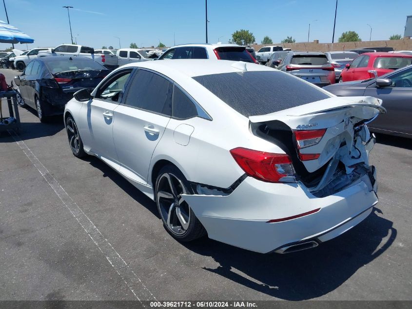 1HGCV1F38JA137240 2018 Honda Accord Sport