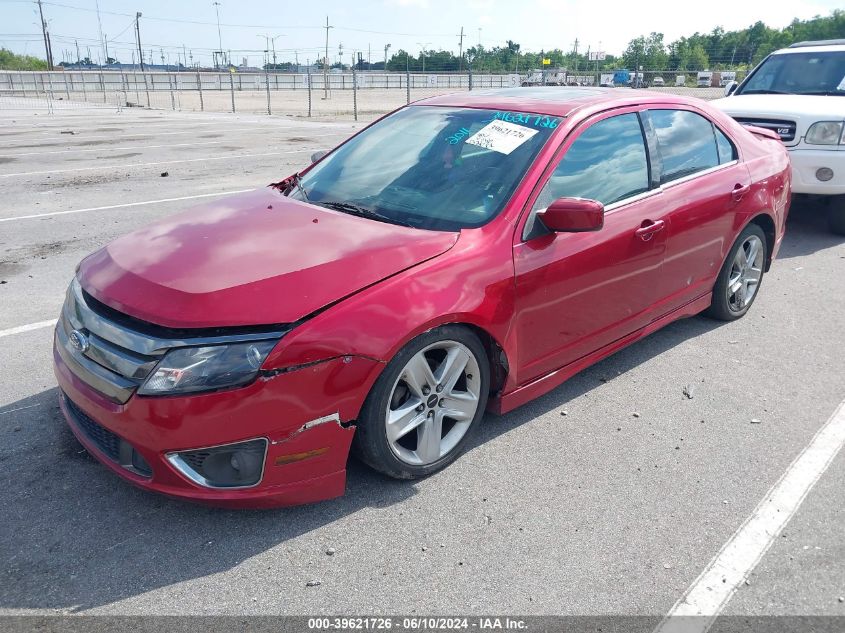 2011 Ford Fusion Sport VIN: 3FAHP0KC7BR340681 Lot: 39621726