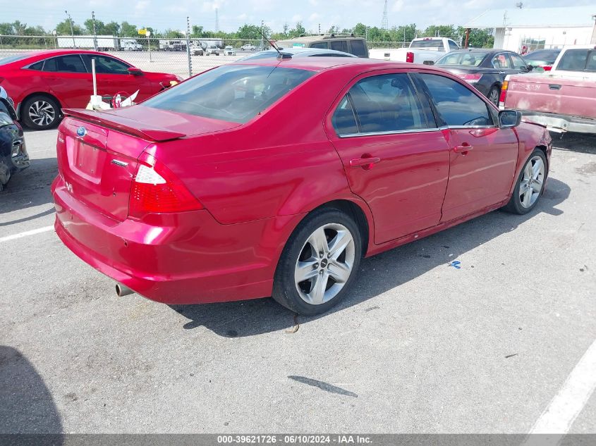 2011 Ford Fusion Sport VIN: 3FAHP0KC7BR340681 Lot: 39621726