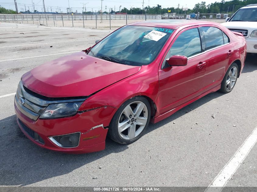 2011 Ford Fusion Sport VIN: 3FAHP0KC7BR340681 Lot: 39621726