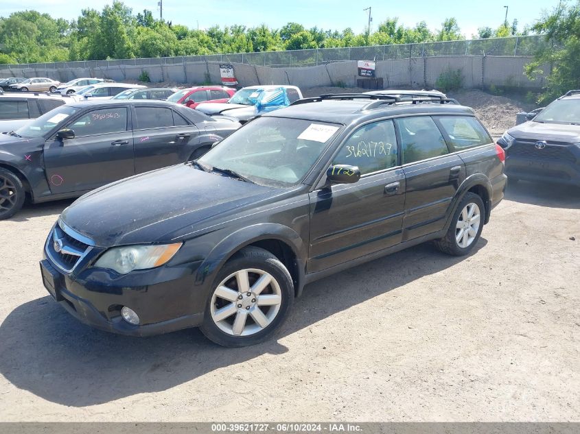 2009 Subaru Outback 2.5I VIN: 4S4BP61C697325929 Lot: 39621727