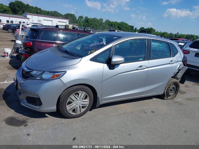 2019 Honda Fit Lx VIN: 3HGGK5H42KM748229 Lot: 39621731