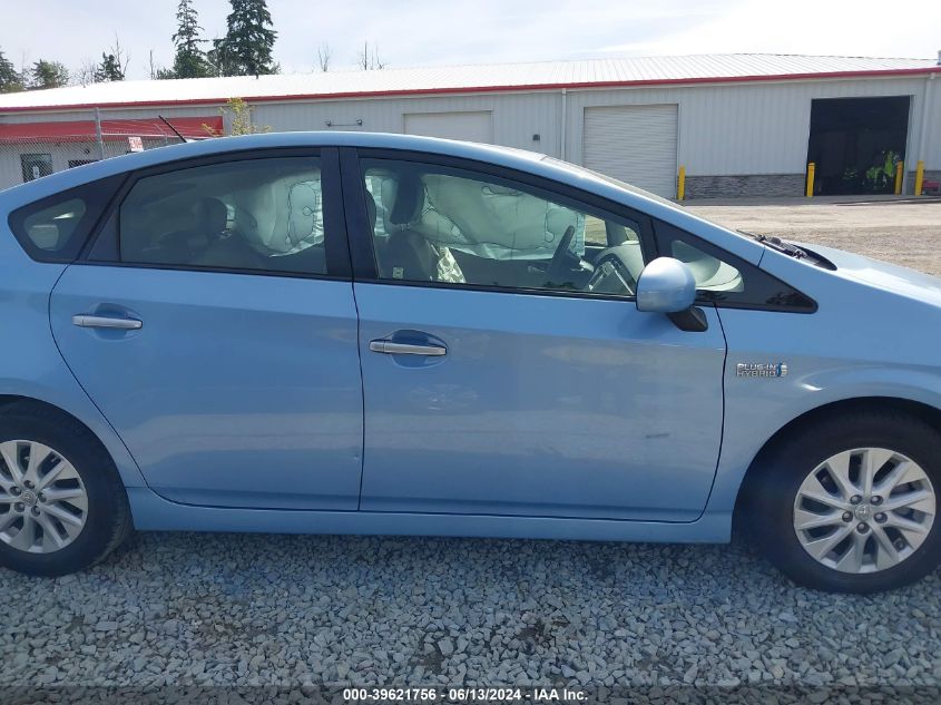 2014 Toyota Prius Plug-In VIN: JTDKN3DP2E3053310 Lot: 39621756