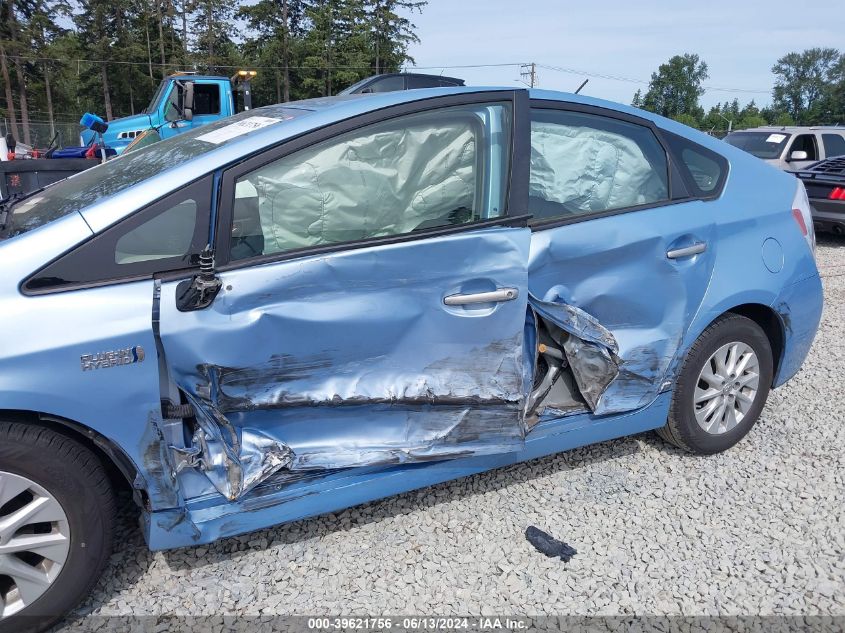 2014 Toyota Prius Plug-In VIN: JTDKN3DP2E3053310 Lot: 39621756