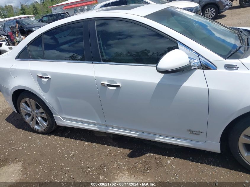 2012 Chevrolet Cruze Ltz VIN: 1G1PH5SC4C7235114 Lot: 39621762