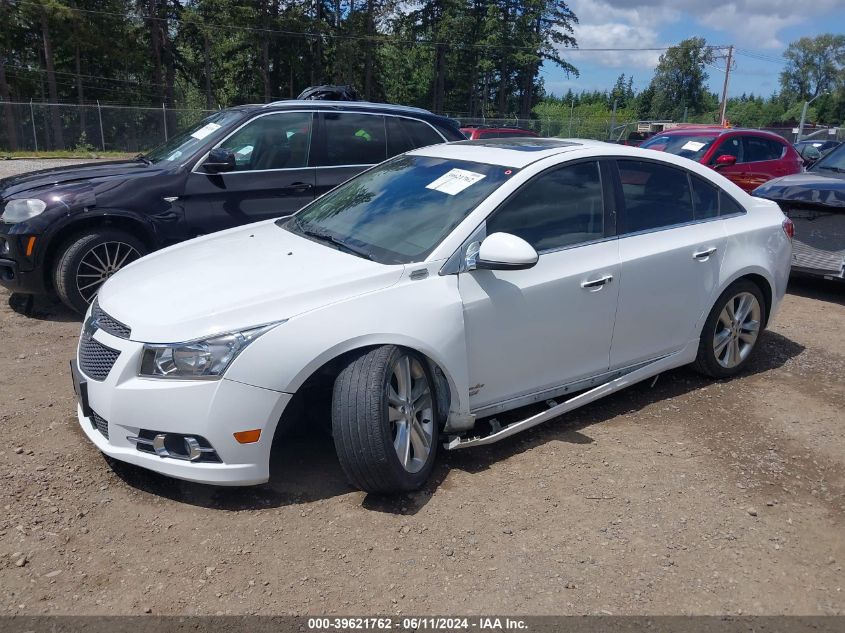 2012 Chevrolet Cruze Ltz VIN: 1G1PH5SC4C7235114 Lot: 39621762