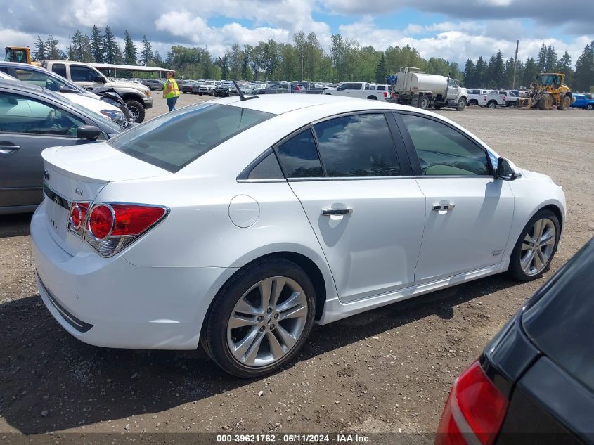 2012 Chevrolet Cruze Ltz VIN: 1G1PH5SC4C7235114 Lot: 39621762