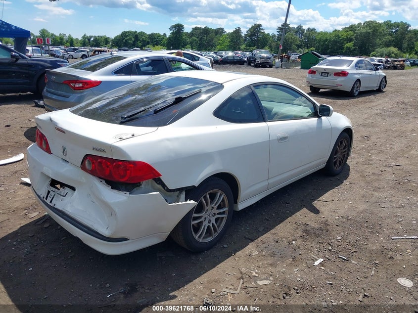2006 Acura Rsx VIN: JH4DC54886S020501 Lot: 39621768