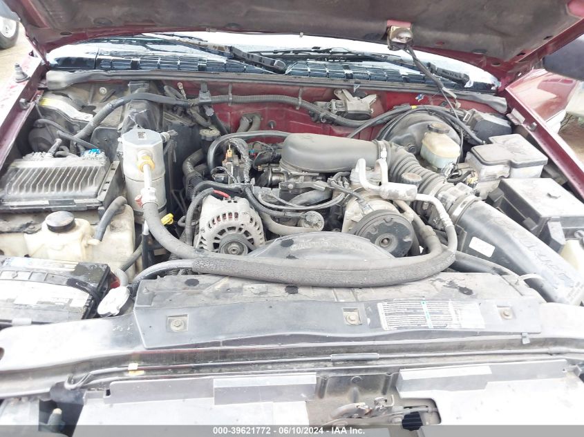 2000 GMC Jimmy Slt VIN: 1GKCS13W2Y2278738 Lot: 39621772