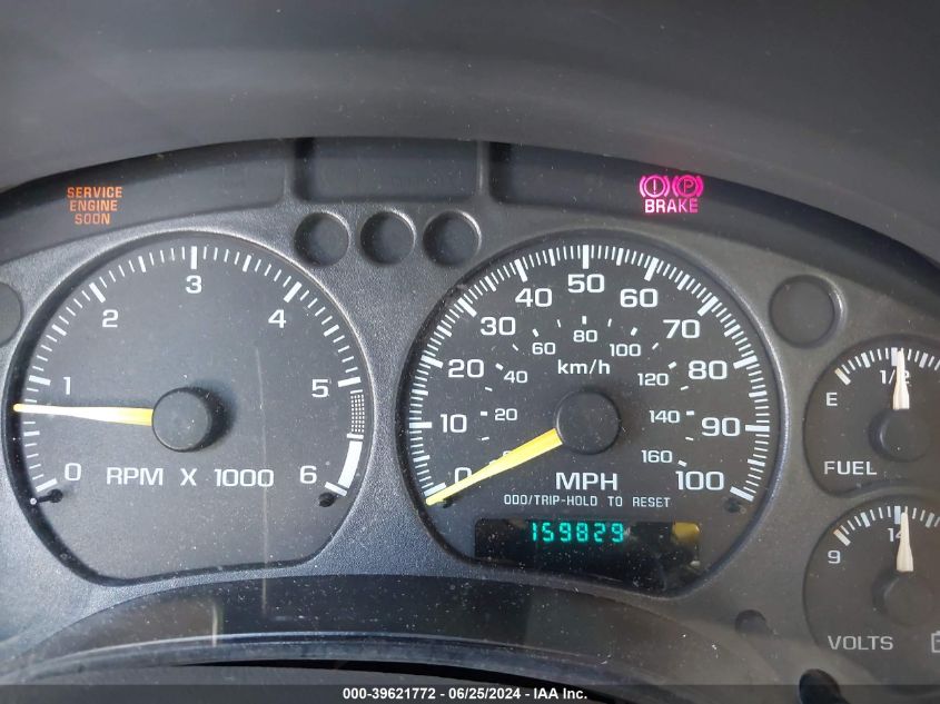 2000 GMC Jimmy Slt VIN: 1GKCS13W2Y2278738 Lot: 39621772