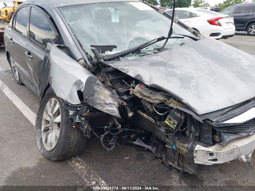 2010 Honda Civic Ex-L VIN: 2HGFA1F90AH513735 Lot: 39621774