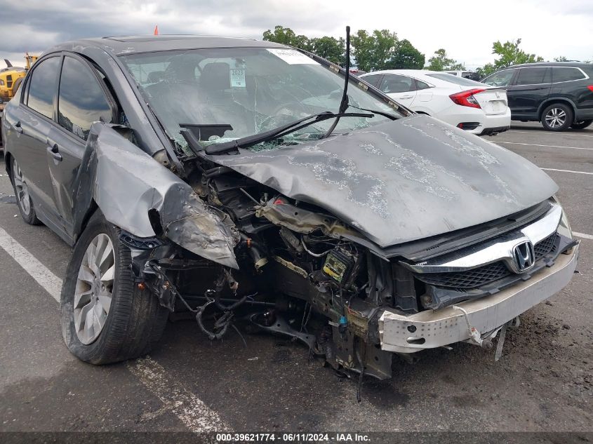 2010 Honda Civic Ex-L VIN: 2HGFA1F90AH513735 Lot: 39621774