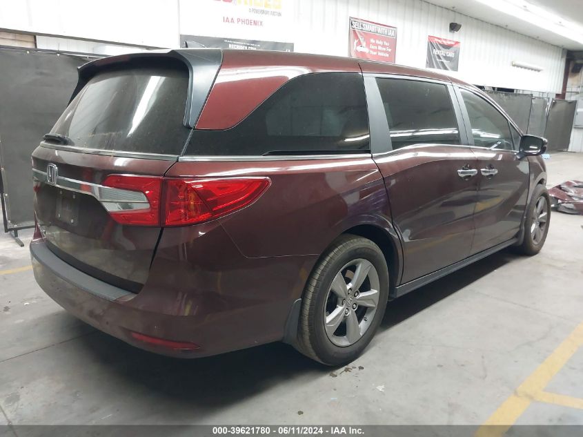 2018 Honda Odyssey Ex VIN: 5FNRL6H53JB101215 Lot: 39621780