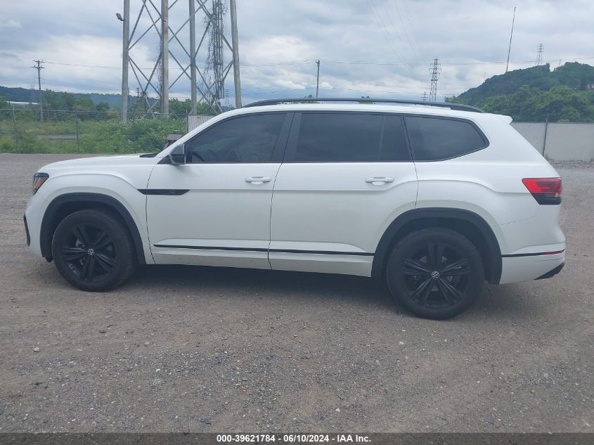 2023 Volkswagen Atlas 3.6L V6 Sel R-Line Black VIN: 1V2SR2CA6PC524260 Lot: 39621784