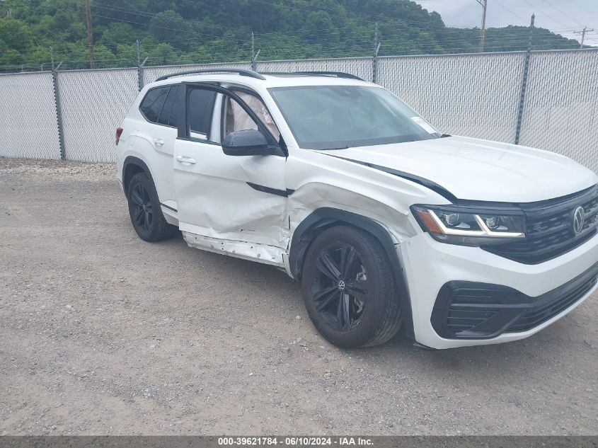 2023 Volkswagen Atlas 3.6L V6 Sel R-Line Black VIN: 1V2SR2CA6PC524260 Lot: 39621784