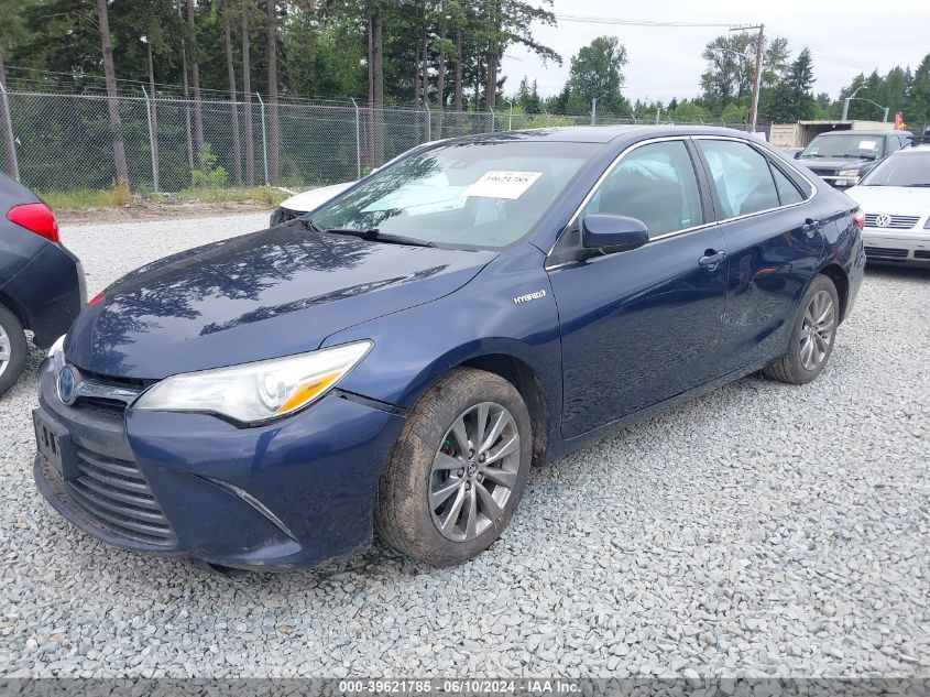 2015 Toyota Camry Hybrid Xle VIN: 4T1BD1FKXFU162243 Lot: 39621785