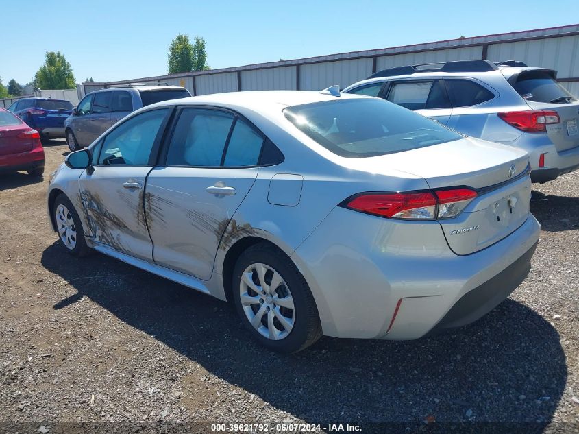 2024 Toyota Corolla Le VIN: 5YFB4MDE1RP163950 Lot: 39621792