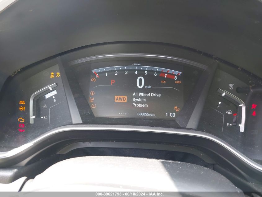 2020 Honda Cr-V Exl VIN: 2HKRW2H81LH68544 Lot: 39621793