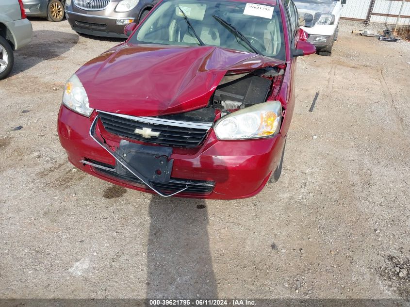 2006 Chevrolet Malibu Lt VIN: 1G1ZT51816F291381 Lot: 39621795